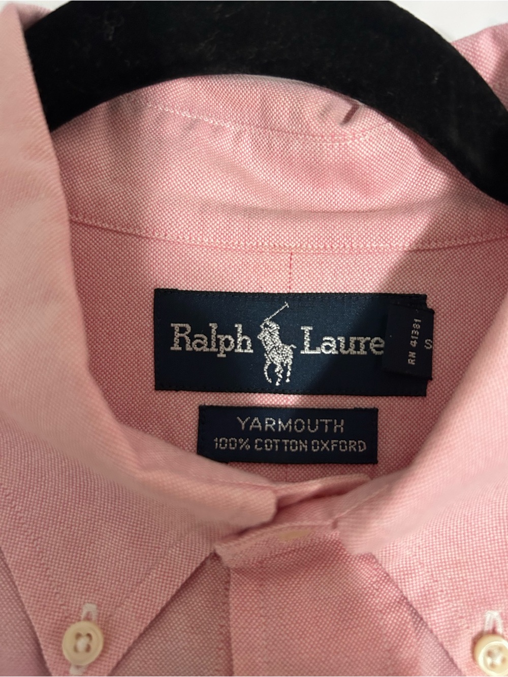 Ralph Lauren Light Pink Button-Down Oxford Shirt - Men's - Picture 3 of 4